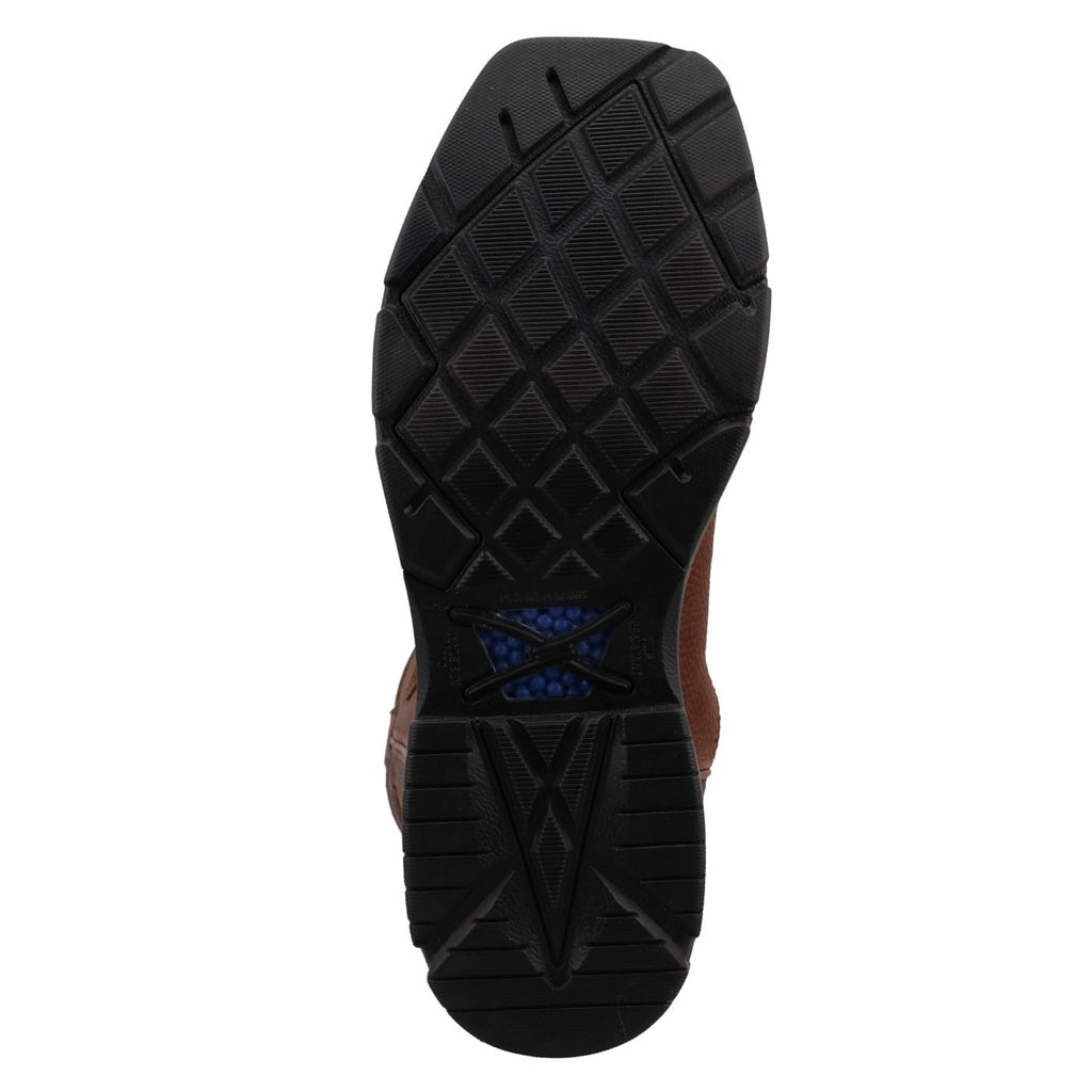 TWISTED X BOOTS Boots Twisted X Rust Brown and Saddle Waterproof Western Work Boot MXBW011