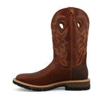 TWISTED X BOOTS Boots Twisted X Rust Brown and Saddle Waterproof Western Work Boot MXBW011