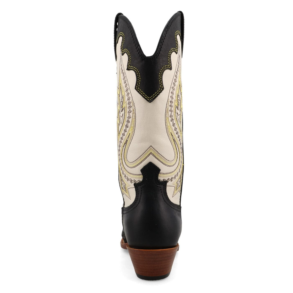 TWISTED X BOOTS Boots Twisted X Women's Antique Black & Bone Steppin' Out Western Boot WSO0028