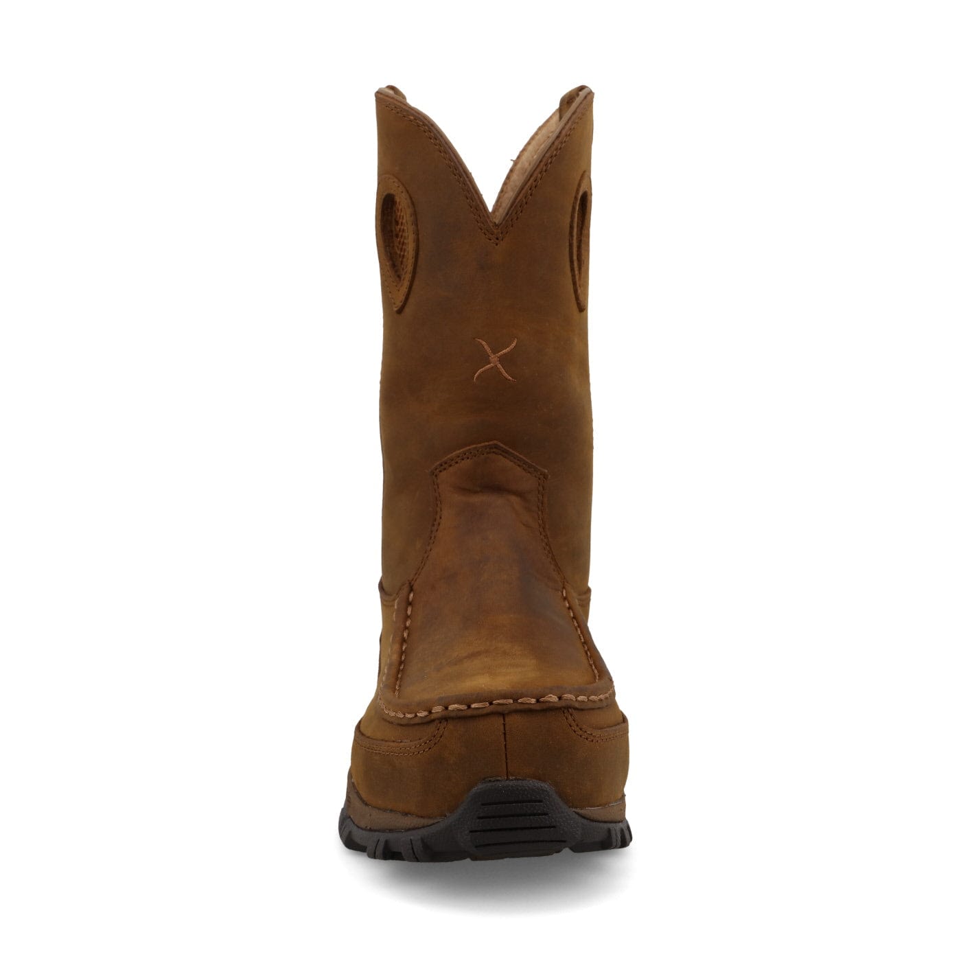 Twisted X Women's Brown Pull On Hiker Work Boot WHKBNW1