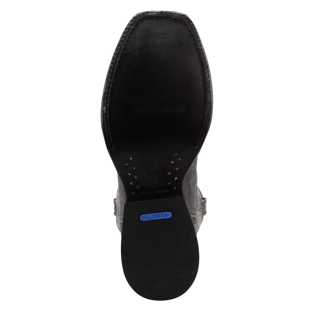 TWISTED X BOOTS Boots Twisted X Women's Distressed Charcoal Tech X Western Boot WXTL007