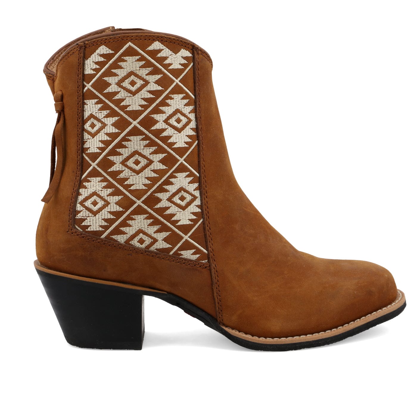 TWISTED X BOOTS Boots Twisted X Women's Oiled Saddle & Tan Western Bootie WWF0010