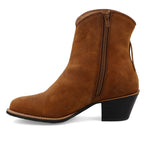 TWISTED X BOOTS Boots Twisted X Women's Oiled Saddle & Tan Western Bootie WWF0010