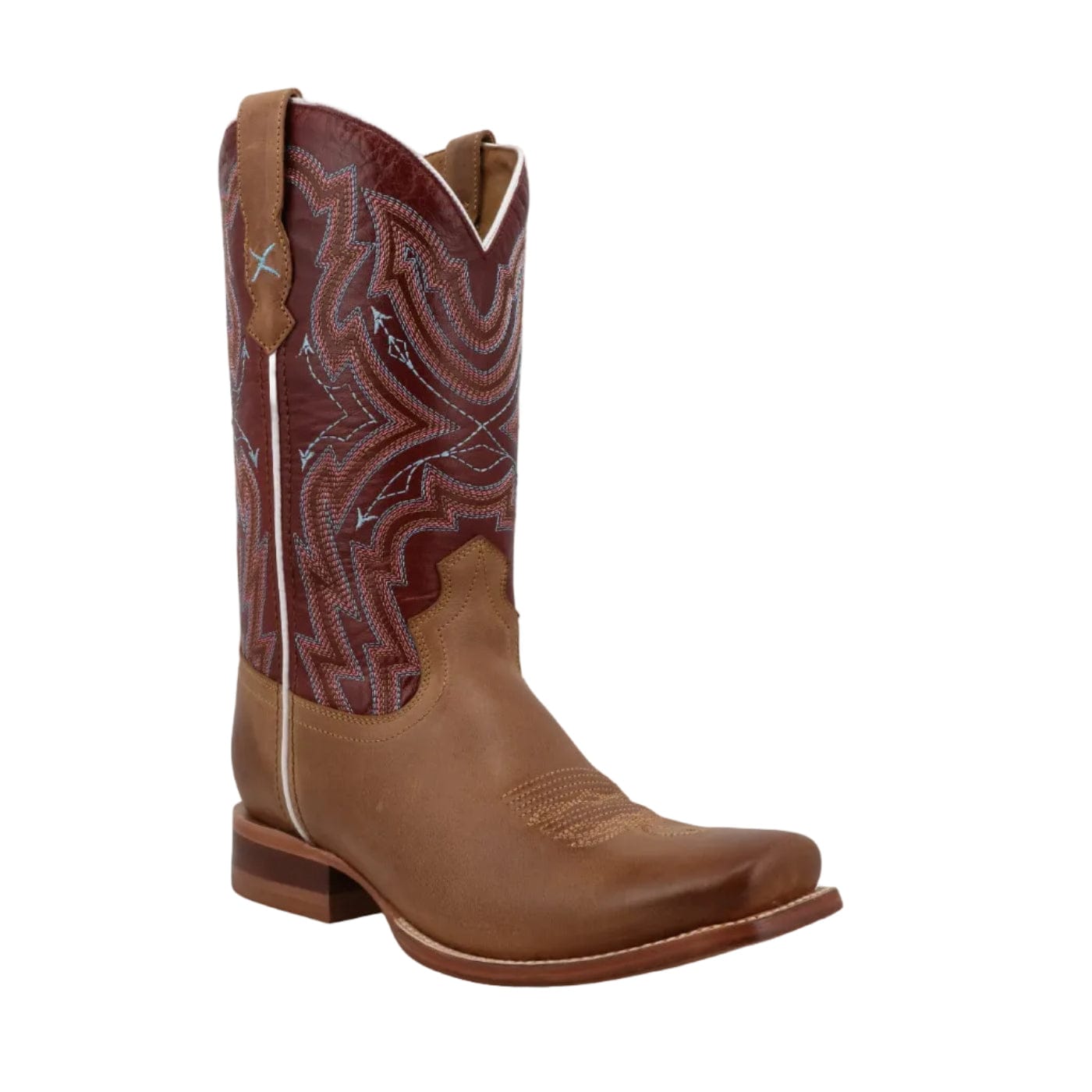 TWISTED X BOOTS Boots Twisted X Women's Peanut & Oxblood Rancher Western Boot WRAL025