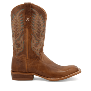 TWISTED X BOOTS Boots Twisted X Women's Rancher Brown Wide Square Toe Rancher Boots WRAL017