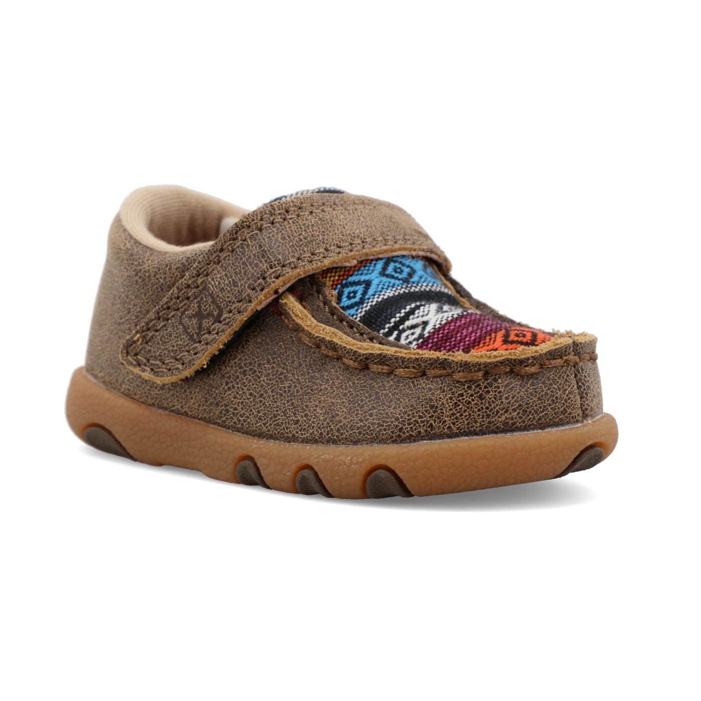 TWISTED X BOOTS Shoes Twisted X Infant Bomber & Multi Serape Driving Moc Shoe ICA0004
