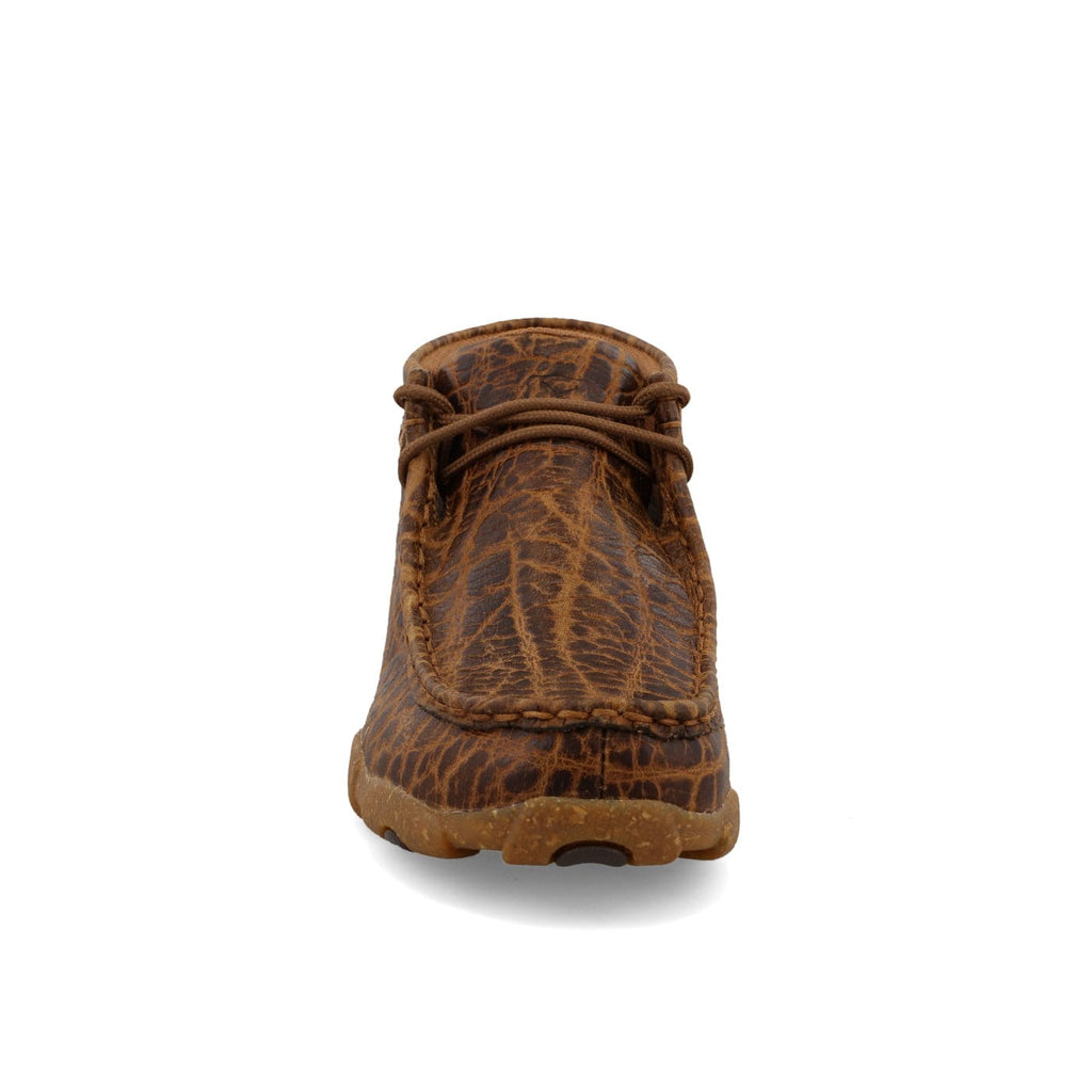 TWISTED X BOOTS Shoes Twisted X Kids Golden Elephant Print Chukka Driving Moc Shoe YDM0049