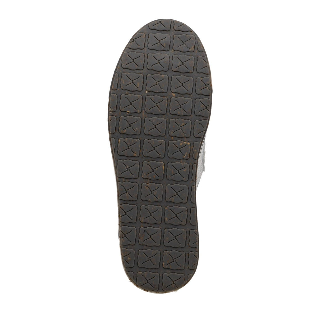 TWISTED X BOOTS Shoes Twisted X Kids White & Grey Slip On Kicks Shoe YCA0022