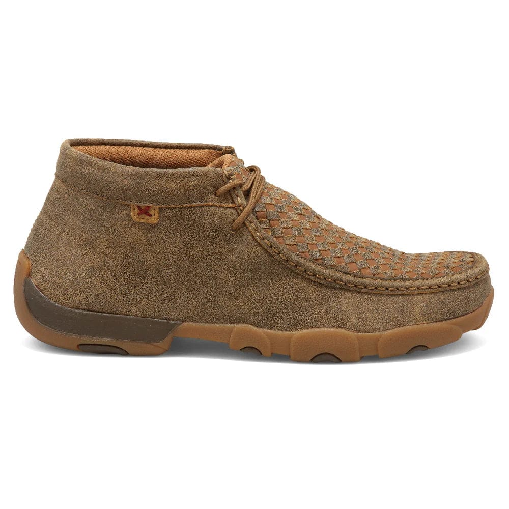 TWISTED X BOOTS Shoes Twisted X Men's Bomber & Tan Chukka Driving Moc Shoe MDM0033
