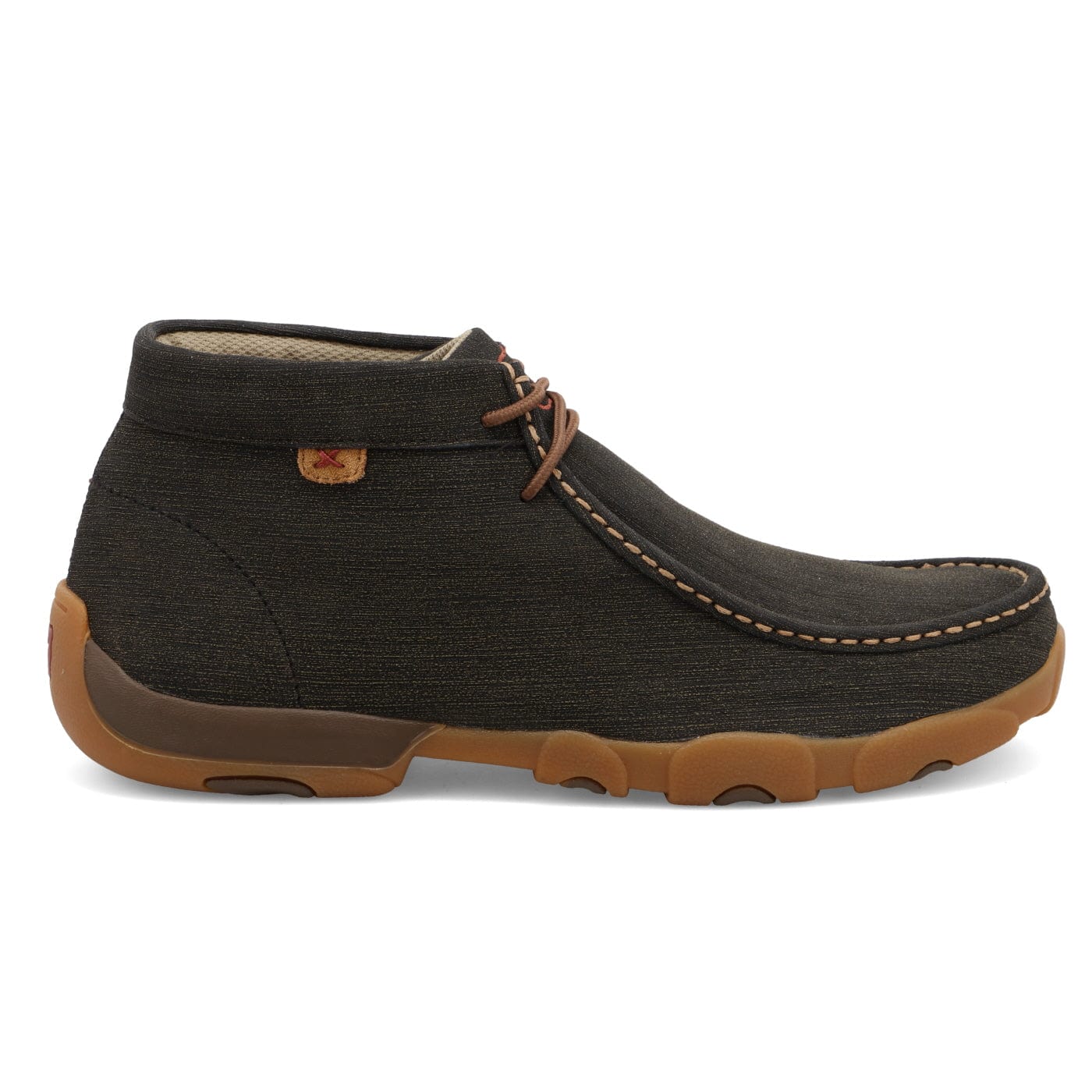 Twisted X Men's Charcoal Chukka Driving Moc Shoe MDM0080