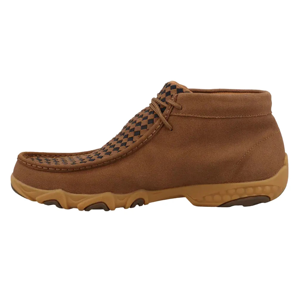 TWISTED X BOOTS Shoes Twisted X Men's Gingerbread & Black Chukka Driving Moc MDMX005