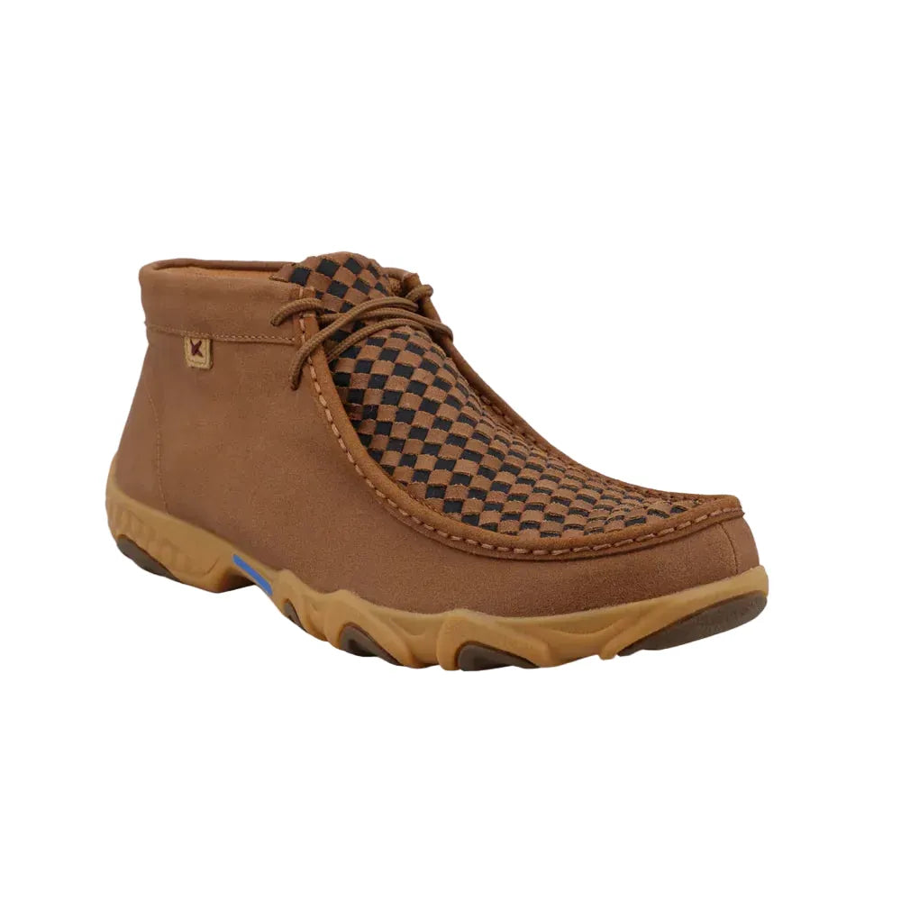TWISTED X BOOTS Shoes Twisted X Men's Gingerbread & Black Chukka Driving Moc MDMX005