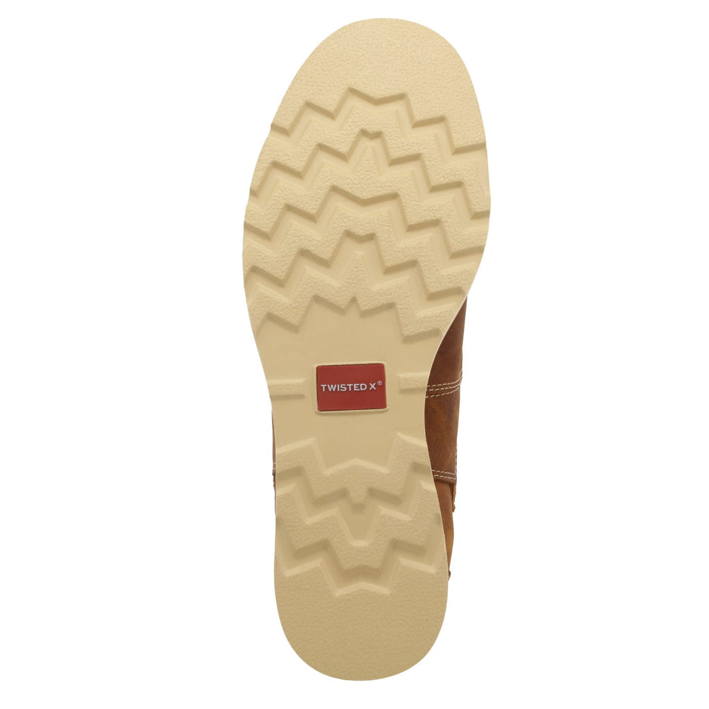 TWISTED X BOOTS Shoes Twisted X Men's Oiled Saddle Chelsea Wedge Sole Work Boot MCA0013