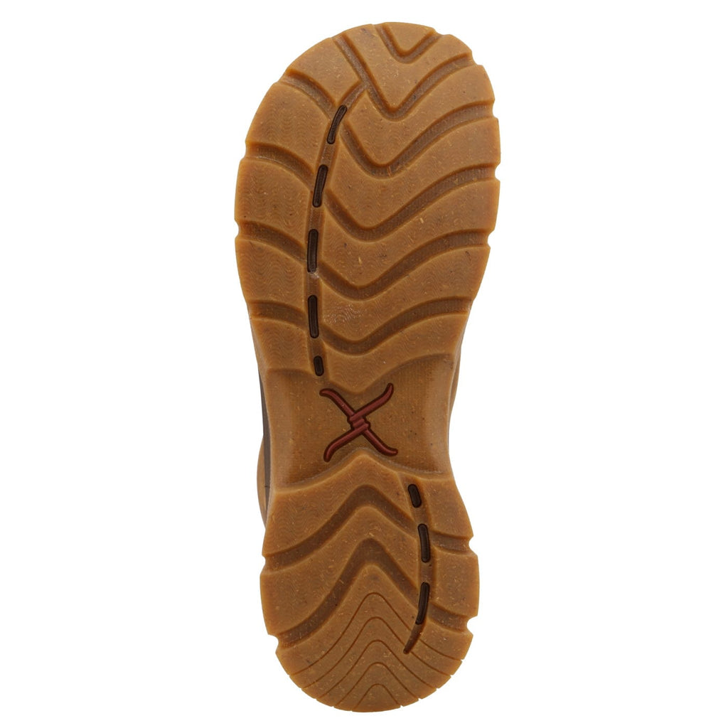 TWISTED X BOOTS Shoes Twisted X Men's Oiled Saddle Chukka Oblique Toe Shoe MFS0003