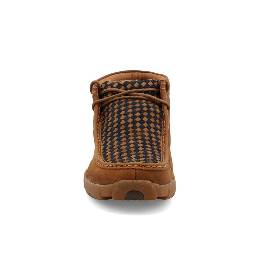 TWISTED X BOOTS Shoes Twisted X Men's Oiled Saddle & Midnight Chukka Driving Moc Shoe MDM0057