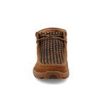 TWISTED X BOOTS Shoes Twisted X Men's Oiled Saddle & Midnight Chukka Driving Moc Shoe MDM0057