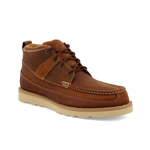 TWISTED X BOOTS Shoes Twisted X Men's Oiled Saddle Wedge Sole Work Boot MCA0007