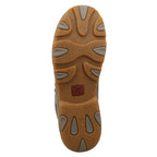 TWISTED X BOOTS Shoes Twisted X Men's Taupe Grey & Black Chukka Driving Moc Shoe MDM0097