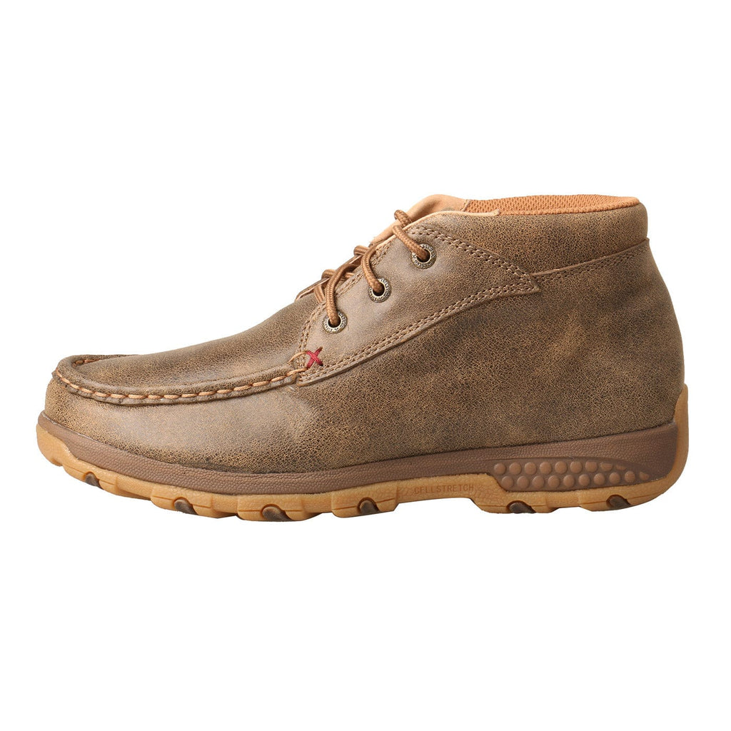 TWISTED X BOOTS Shoes Twisted X Women's Bombe Chukka Driving Moc Shoe WXC0001