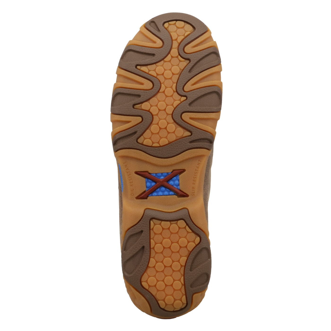 Twisted X Women's Bomber & Nude Print Chukka Driving Moc Work Shoe