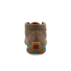 TWISTED X BOOTS Shoes Twisted X Women's Bomber & Turquoise Chukka Driving Moc Shoe WDM0148