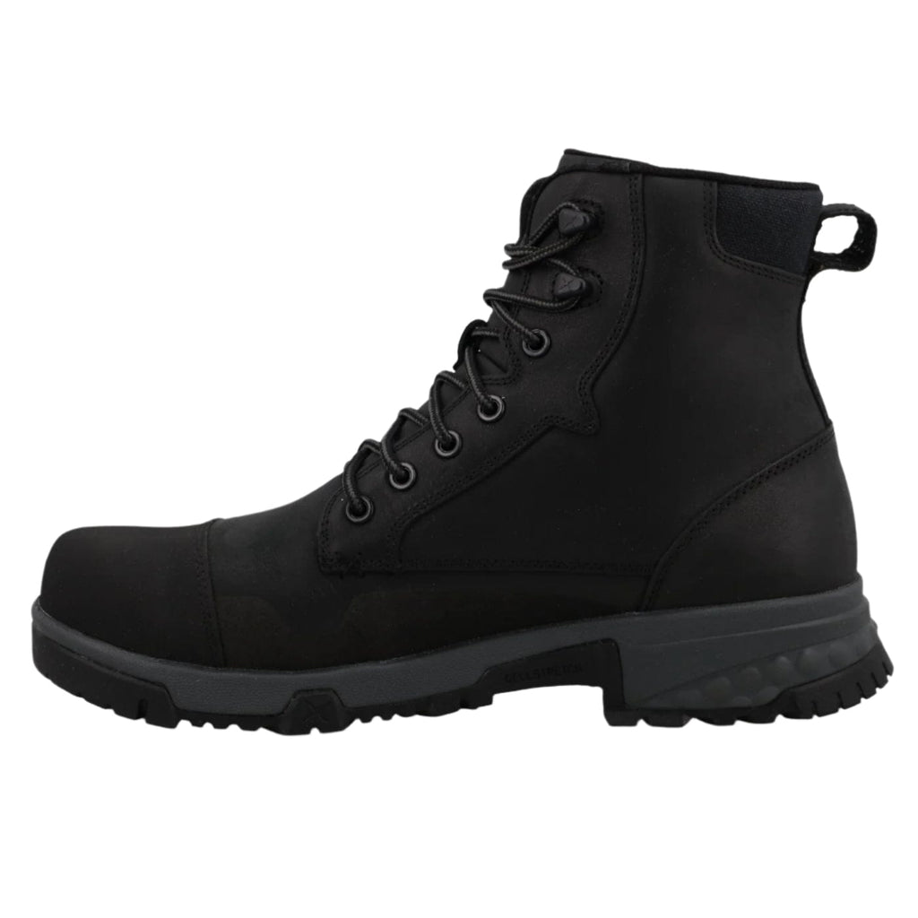 Twisted X Boots Twisted X Men's Black 6" Nano Toe Lace up Work Boot MXCN005