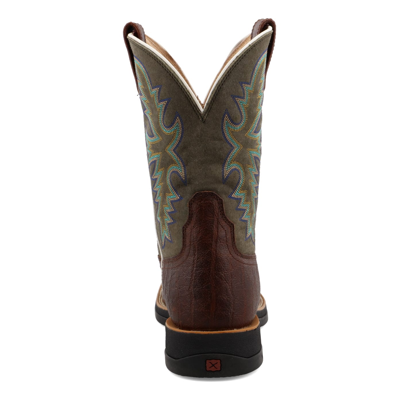 Twisted X Boots Twisted X Men's Brown & Green Tech X Western Boot MXW0004