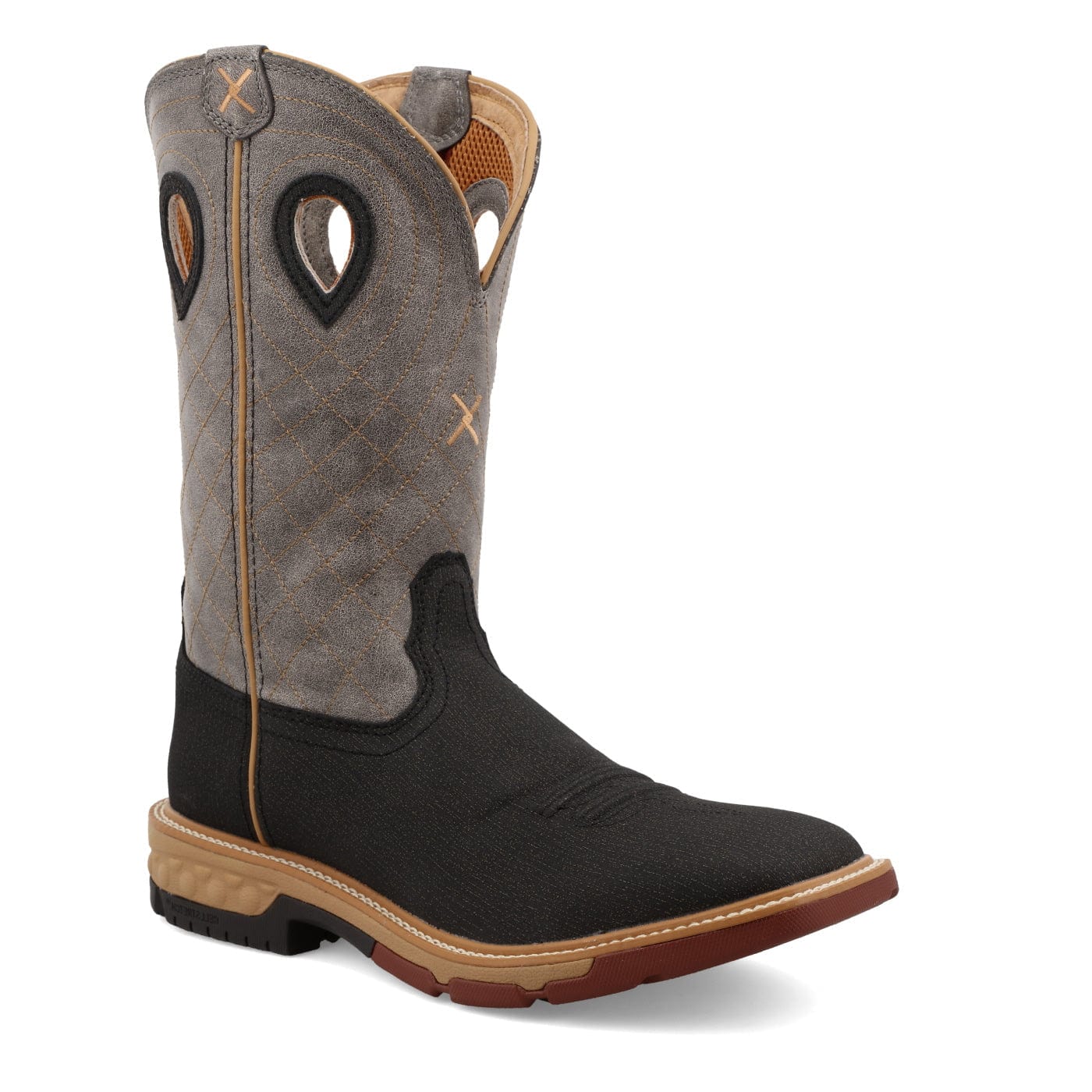 Twisted X Boots Twisted X Men's Charcoal & Grey Western Work Boot MXB0002