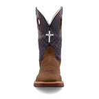 Twisted X Boots Twisted X Men's Mocha & Navy Western Work Boot MXBW001