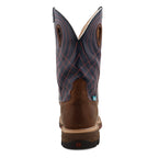 Twisted X Boots Twisted X Men's Mocha & Navy Western Work Boot MXBW001