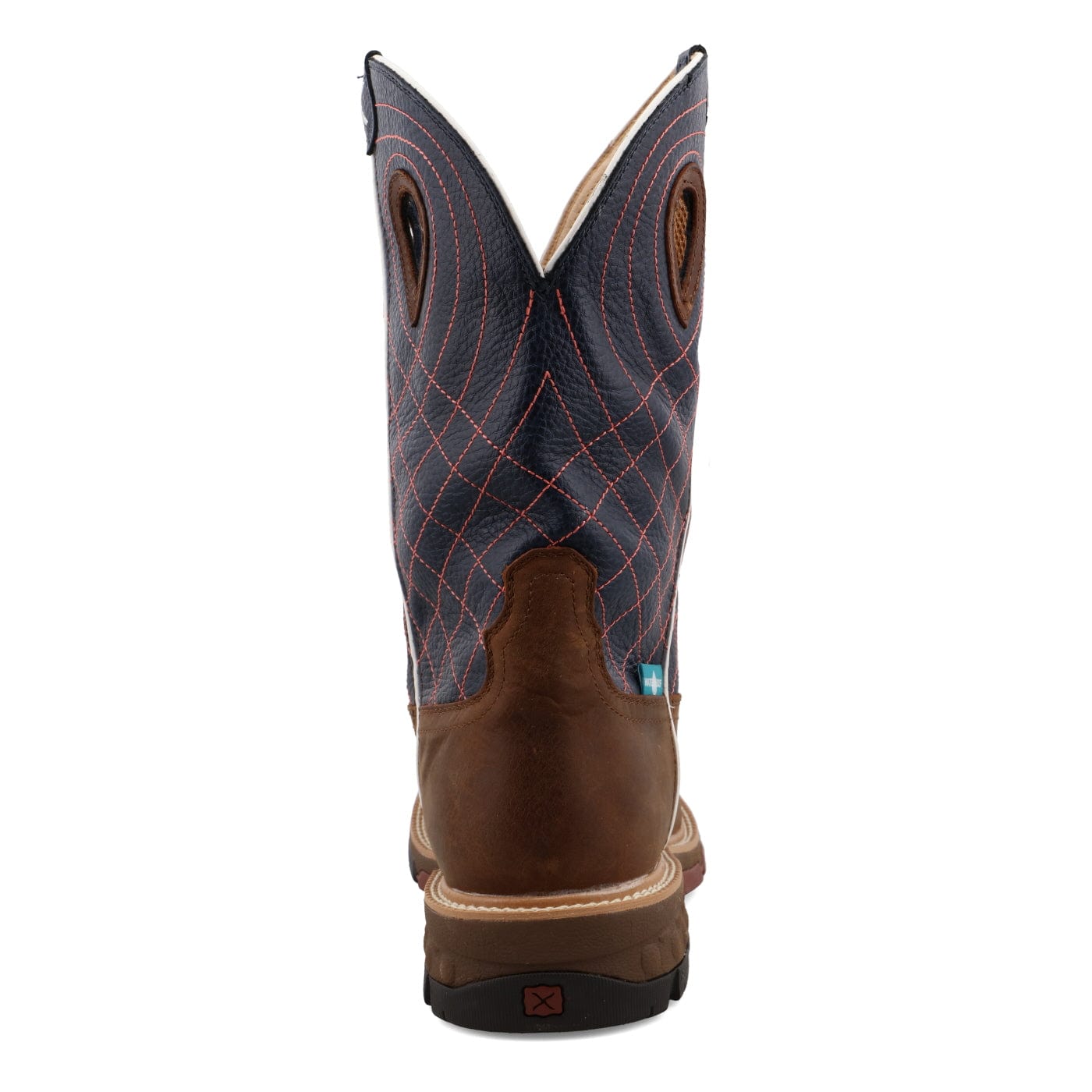 Twisted X Boots Twisted X Men's Mocha & Navy Western Work Boot MXBW001