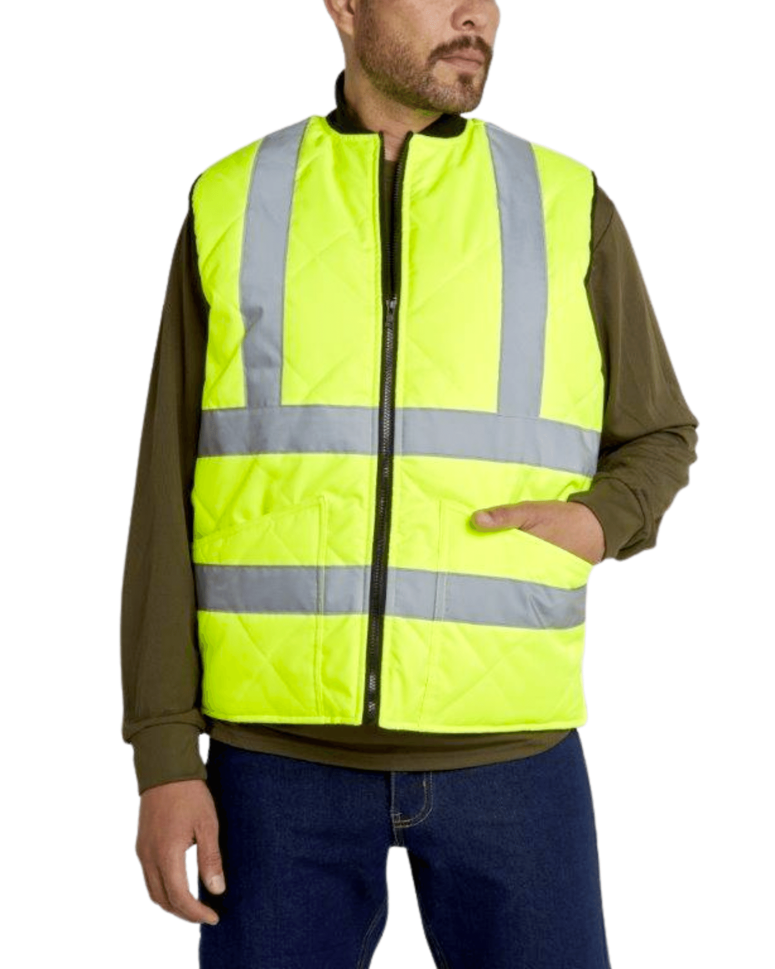 Utility Pro Wear High Visibility Tee & Vest Yellow / 3XL UHV919 HiVis WarmUP Insulated Safety Vest