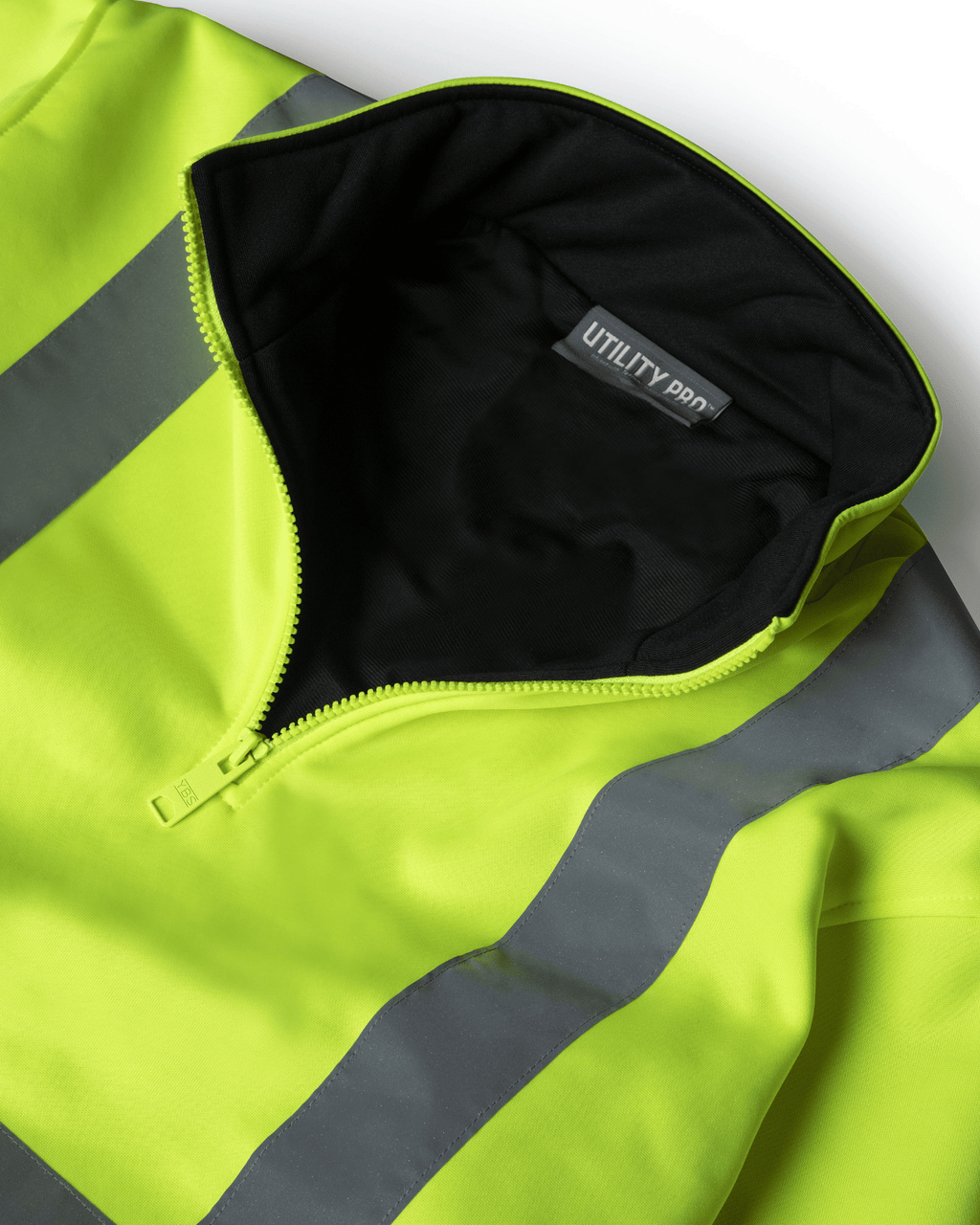 Utility Pro Wear Jacket UHV667 HiVis Women's 1/4 Zip Soft Shell