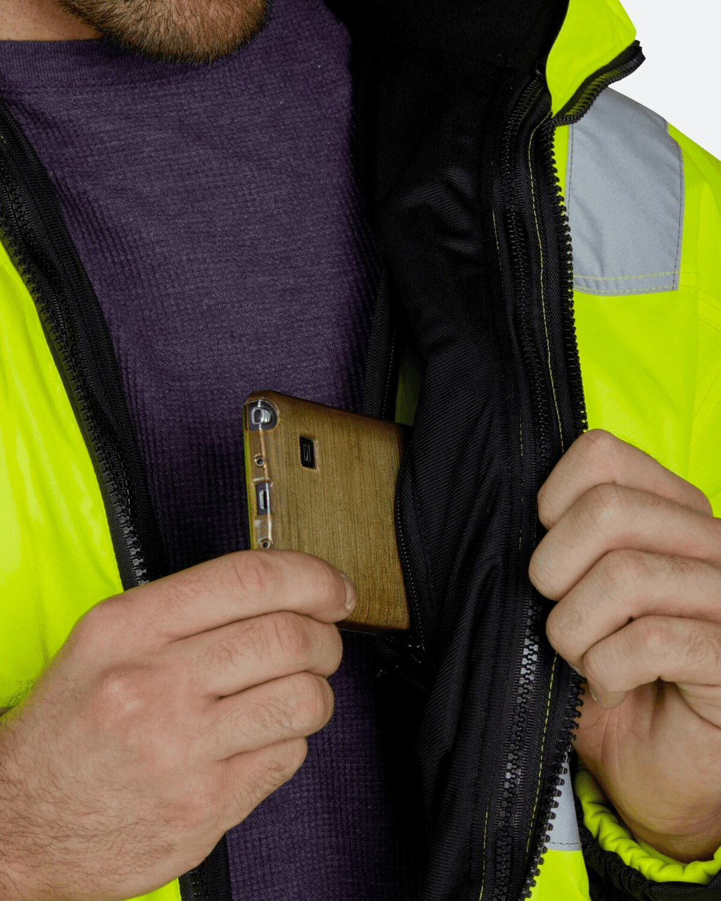 Utility Pro Wear Jacket UHV821 HiVis Arctic 3-in-1 Jacket