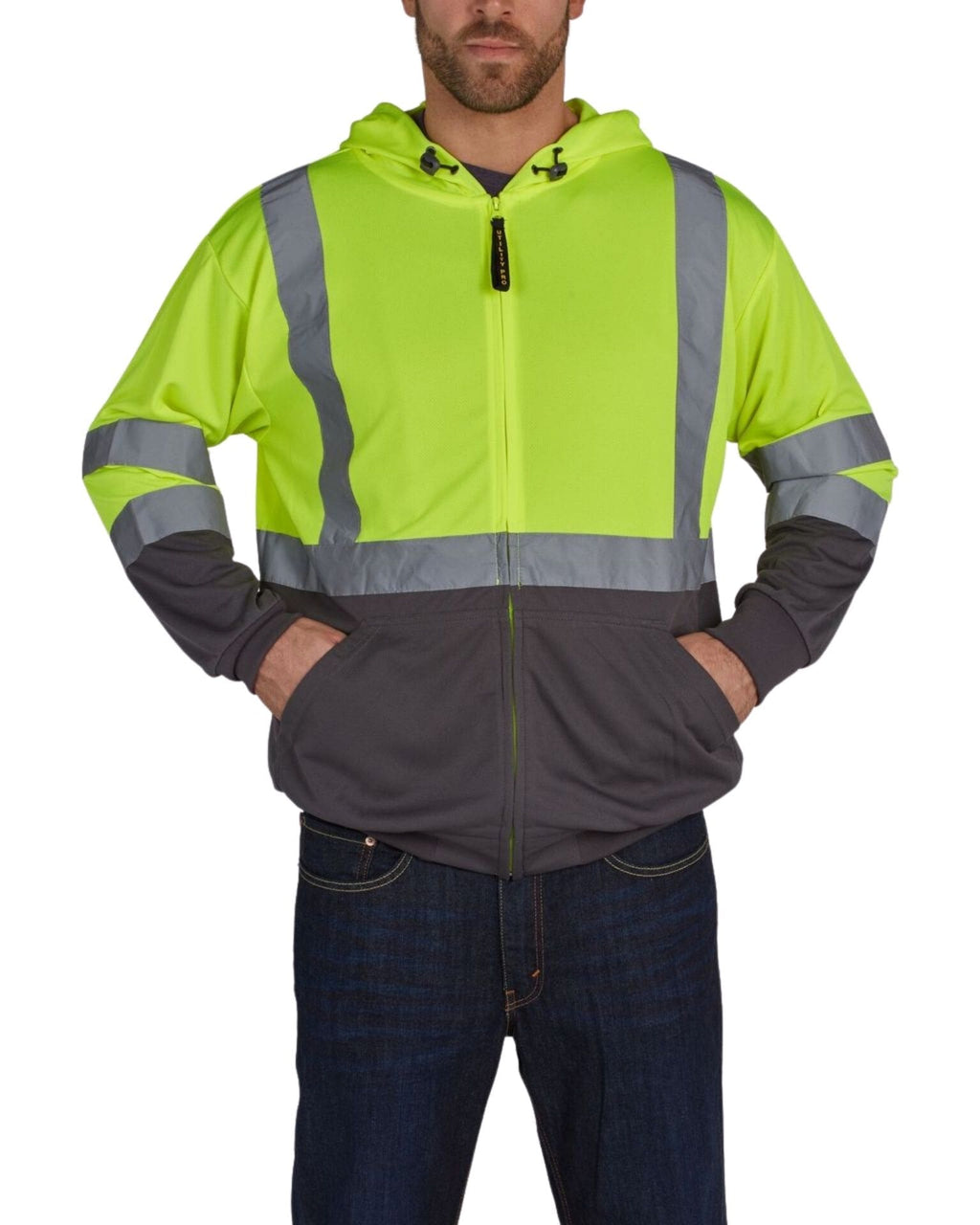 Utility Pro Wear Jacket UHV829 HiVis Ultra Light Full Zip Hoodie