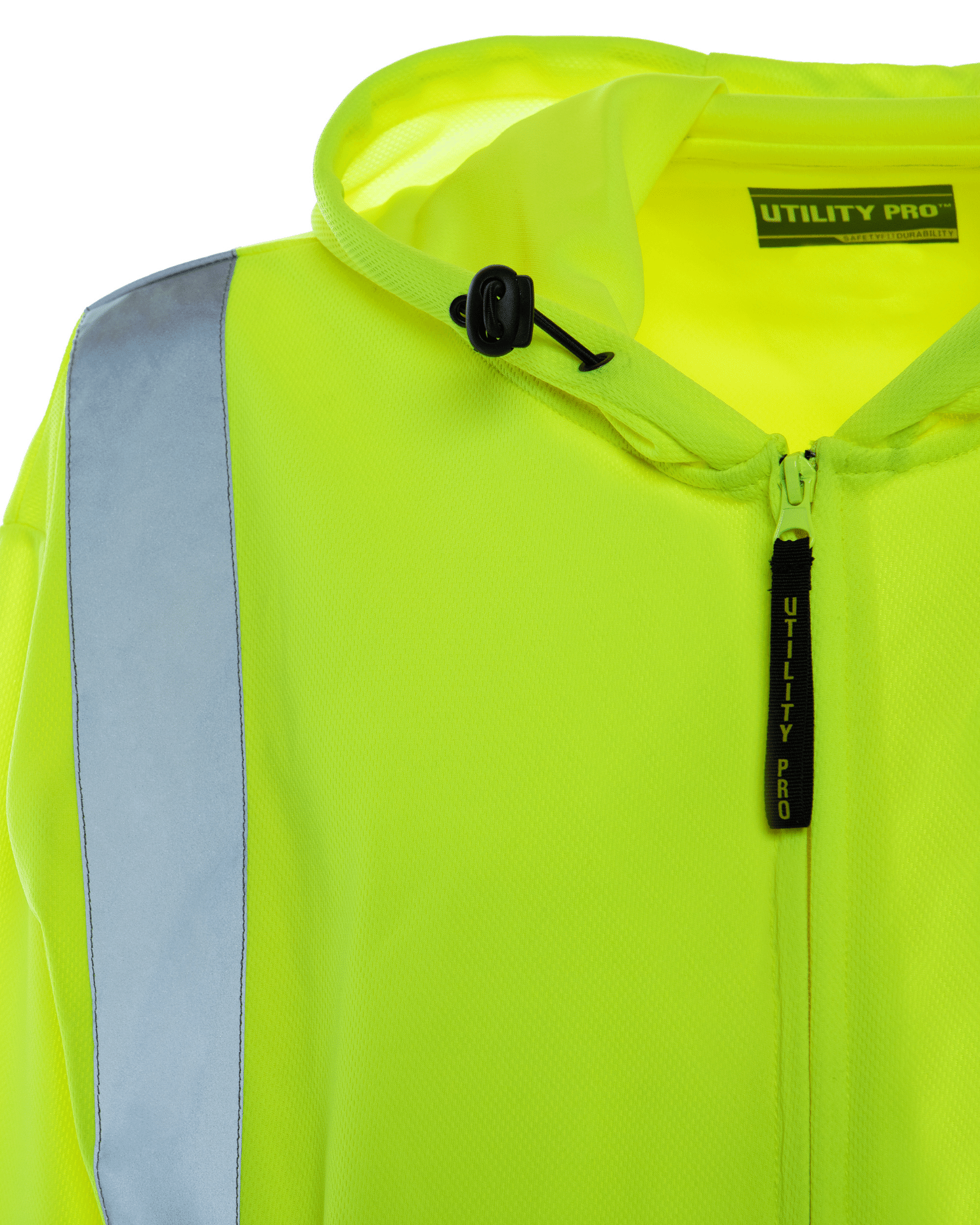 Utility Pro Wear Jacket UHV829 HiVis Ultra Light Full Zip Hoodie