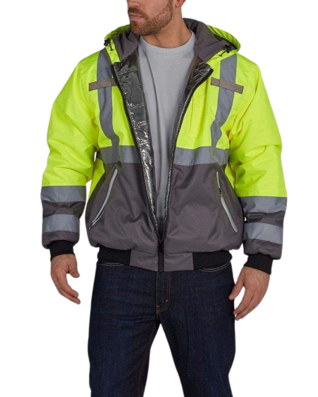 Utility Pro Wear Jacket UHV883 HiVis Warm Up Bomber