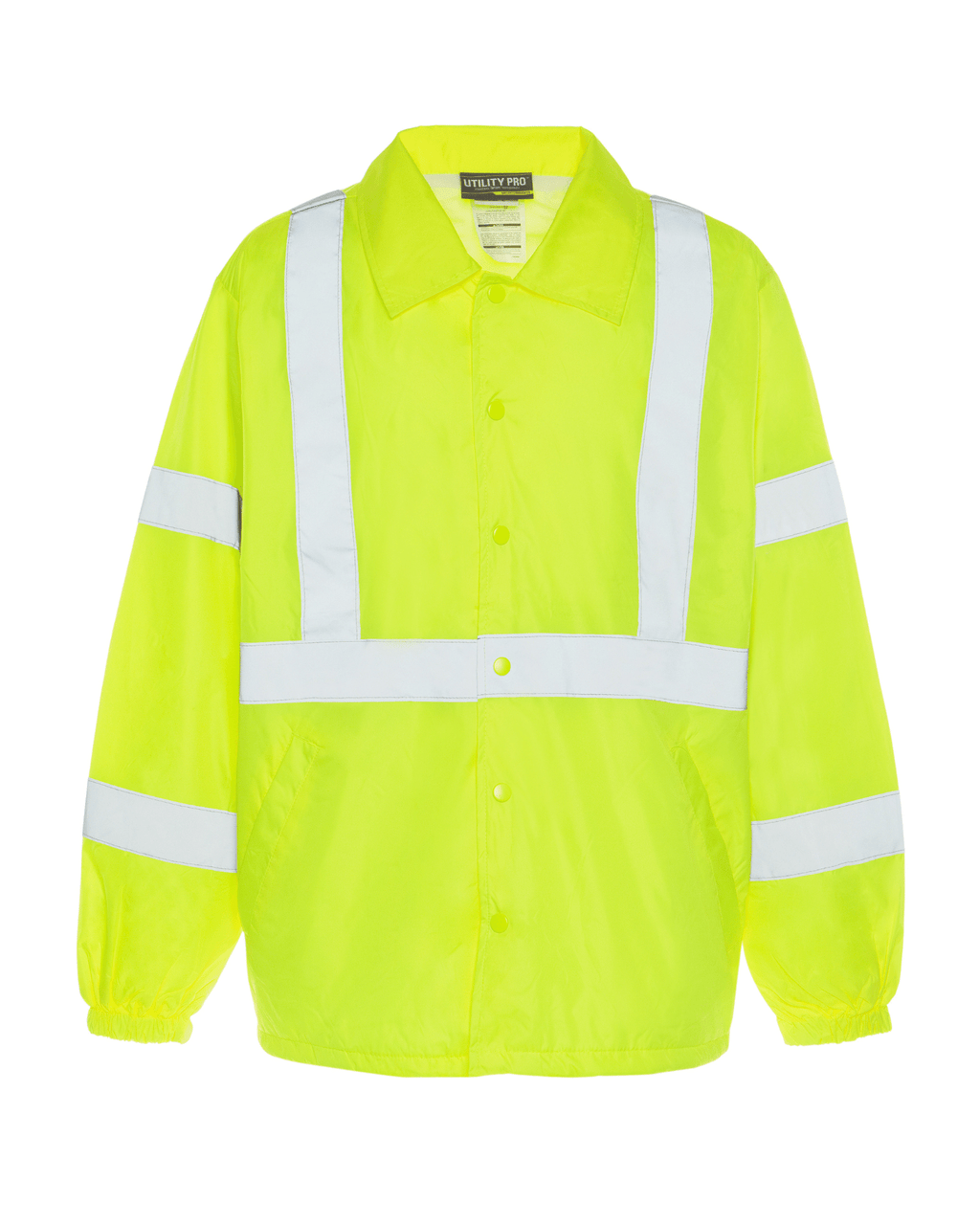 Utility Pro Wear Jacket Yellow / M UHV600 HiVis Windbreaker with Teflon Fabric Protector
