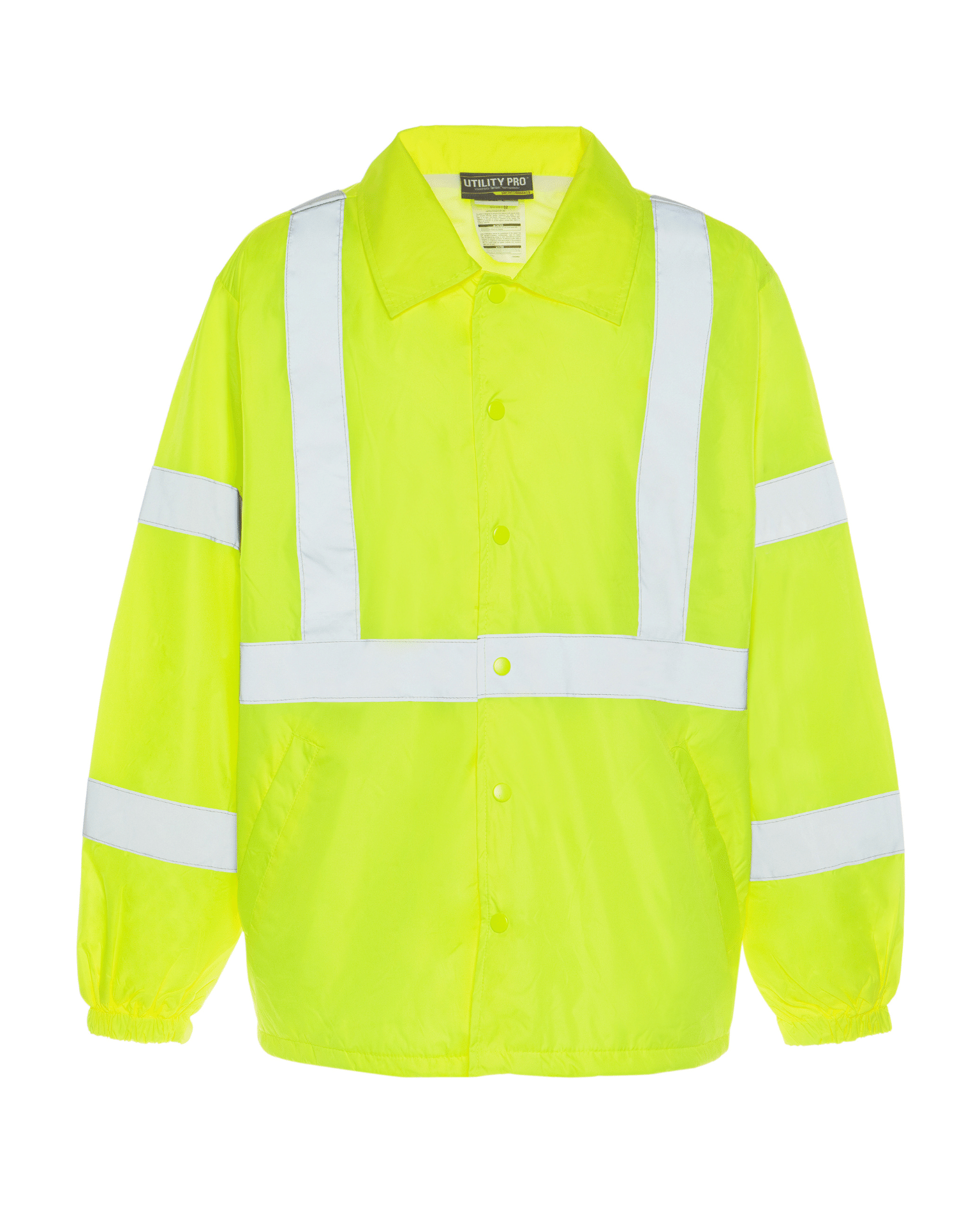 Utility Pro Wear Jacket Yellow / M UHV600 HiVis Windbreaker with Teflon Fabric Protector