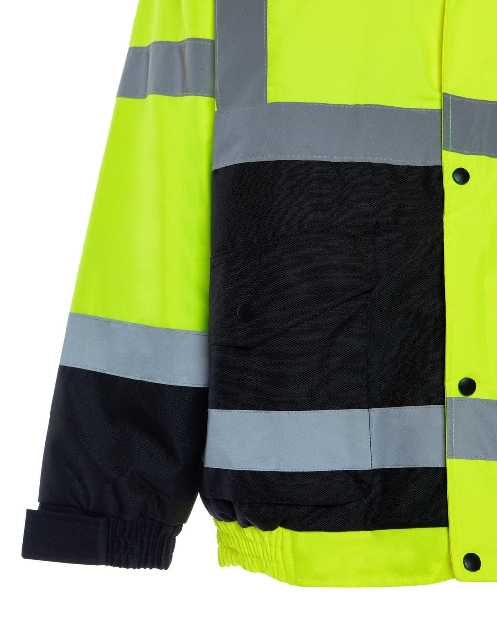 Utility Pro Wear Men's Outerwear UHV562 HiVis Quilt Lined Bomber Jacket