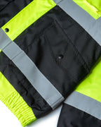 Utility Pro Wear Men's Outerwear UHV562 HiVis Quilt Lined Bomber Jacket