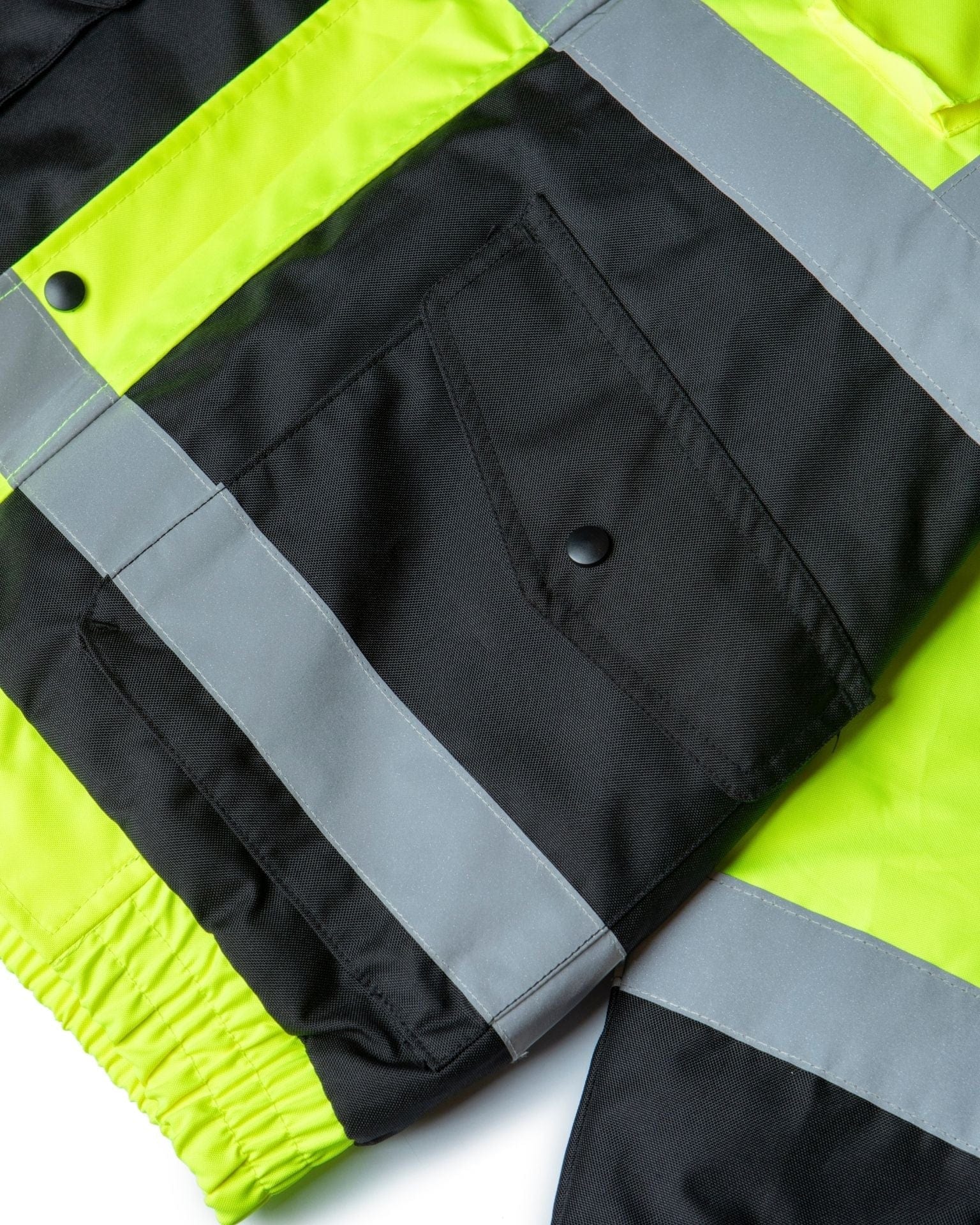 Utility Pro Wear Men's Outerwear UHV562 HiVis Quilt Lined Bomber Jacket