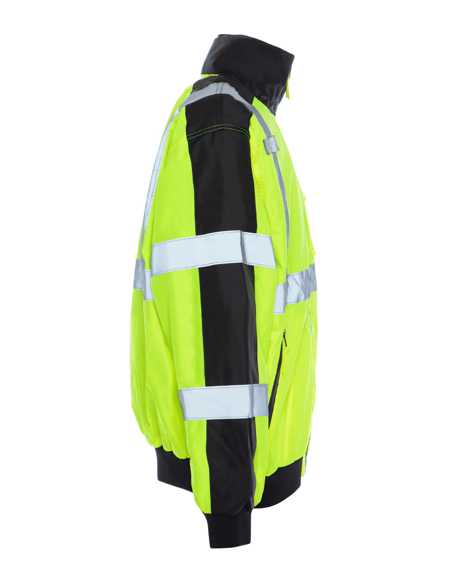 Utility Pro Wear Men's Outerwear UHV575 HiVis 3-Season Bomber Jacket with Teflon Fabric Protector