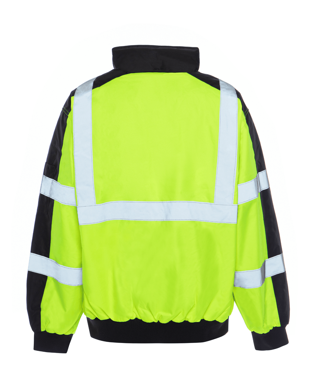 Utility Pro Wear Men's Outerwear UHV575 HiVis 3-Season Bomber Jacket with Teflon Fabric Protector