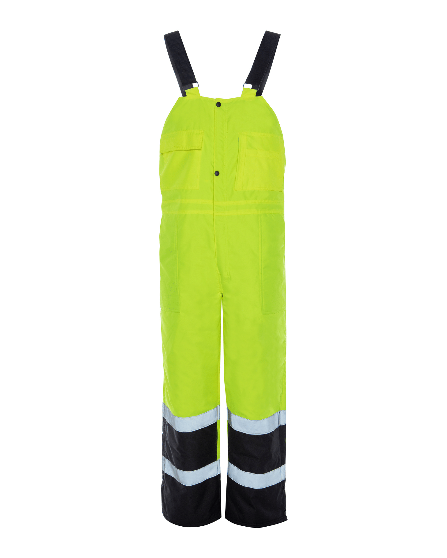 Utility Pro Wear Men's Outerwear Yellow / M UHV500 HiVis Lined Bib Overalls