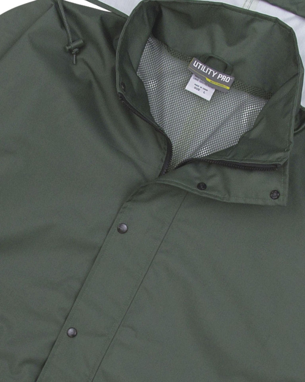 Utility Pro Wear Men's Rainwear UPA892 Men's Rain Jacket - Hunter Green