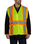 Utility Pro Wear Men's Shirt UHV312 HiVis Expandable Mesh Vest