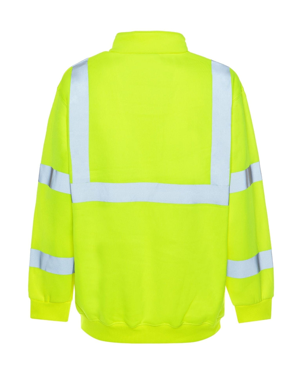 Utility Pro Wear Men's Sweatshirt UHV544 Soft Shell HiVis 1/4 Zip Jacket