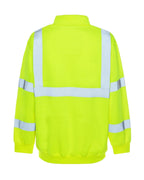 Utility Pro Wear Men's Sweatshirt UHV544 Soft Shell HiVis 1/4 Zip Jacket