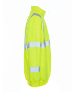 Utility Pro Wear Men's Sweatshirt UHV544 Soft Shell HiVis 1/4 Zip Jacket